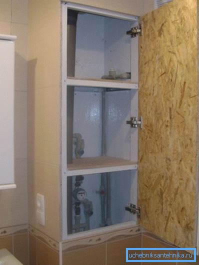 Una alternativa a una caja es un armario con una puerta hermética. Una alternativa a una caja es un armario con una puerta hermética.