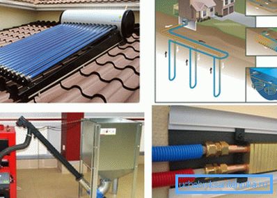 Calefacción alternativa a casa y jardín. Calefacción alternativa a casa y jardín.
