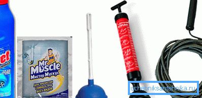 Gama de remedios para el bloqueo. Gama de remedios para el bloqueo.