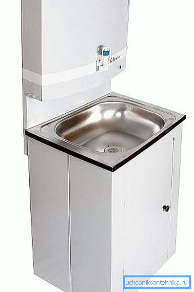 Lavabo autónomo para dar. Lavabo autónomo para dar.