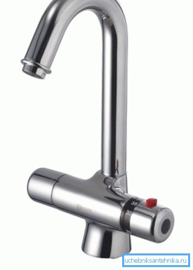 Mezcladores sin contacto: una nueva palabra en tecnología, la temperatura del agua caliente del grifo se ajusta de antemano, lo que aumenta significativamente la comodidad de uso Mezcladores sin contacto: una nueva palabra en tecnología, la temperatura del agua caliente del grifo se ajusta de antemano, lo que aumenta significativamente la comodidad de uso
