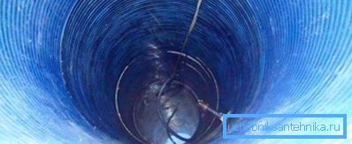 Pozo de PVC sin costura