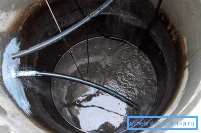 Sin filtración, el fondo del pozo se sedimenta rápidamente. Sin filtración, el fondo del pozo se sedimenta rápidamente.
