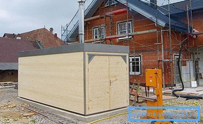 Sala de calderas tipo contenedor de bloque modular Sala de calderas tipo contenedor de bloque modular