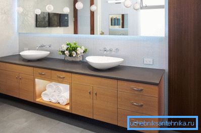 Mueble lavabo grande Mueble lavabo grande