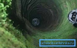 Qué hacer si hay agua embarrada en el pozo y en los lados del verde sólido de la hierba, todo debe limpiarse Qué hacer si hay agua embarrada en el pozo y en los lados del verde sólido de la hierba, todo debe limpiarse