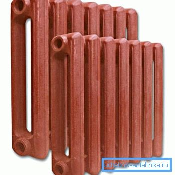 Radiador de hierro fundido - Clásicos del equipamiento climático. Radiador de hierro fundido - Clásicos del equipamiento climático.