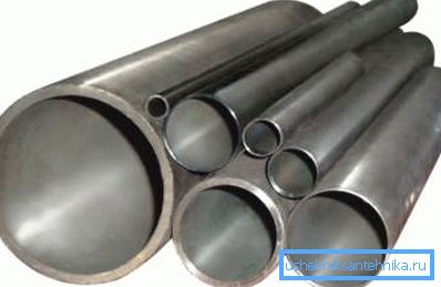 Este tipo de material difiere no solo en diámetro y longitud, sino también en espesor de pared. Este tipo de material difiere no solo en diámetro y longitud, sino también en espesor de pared.