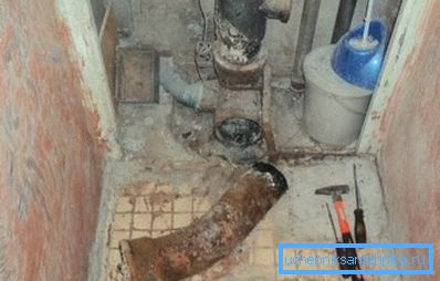 Desmantelamiento de aguas residuales de hierro. Desmantelamiento de aguas residuales de hierro.
