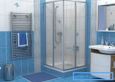 Diseño de baño con ducha. Diseño de baño con ducha.