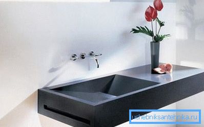 Lavabos de piedra de diseño para el baño. Lavabos de piedra de diseño para el baño.