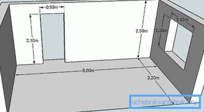 Primero necesitas calcular el área y el volumen de la habitación. Primero necesitas calcular el área y el volumen de la habitación.