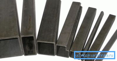 Para resolver diferentes problemas, se utilizan productos con diferentes dimensiones.