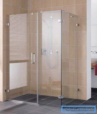 Cabina de ducha sin palet vuelve a estar de moda. Cabina de ducha sin palet vuelve a estar de moda.