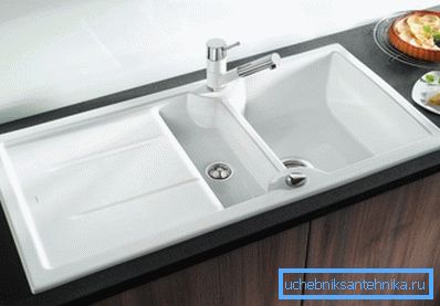 Modelo de dos secciones para la cocina.
