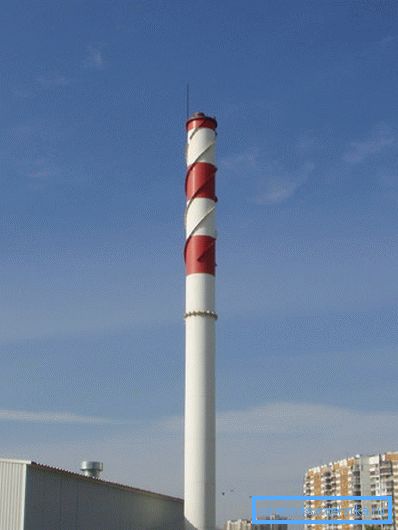 Chimenea de caldera Chimenea de caldera