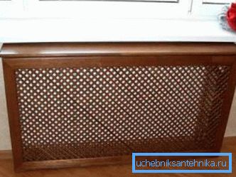 Pantallas para calefacción de radiadores en forma de caja. Pantallas para calefacción de radiadores en forma de caja.