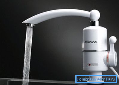 Los grifos eléctricos le permiten equipar una habitación con agua caliente con sus propias manos en minutos Los grifos eléctricos le permiten equipar una habitación con agua caliente con sus propias manos en minutos