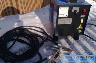 Electricidad - una de las formas de eliminar el tapón de hielo.