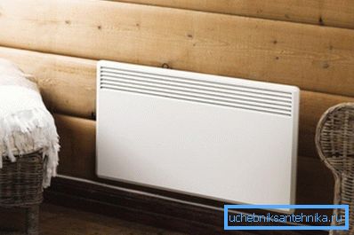Los electroconvectores (en la foto) son compactos y bastante efectivos