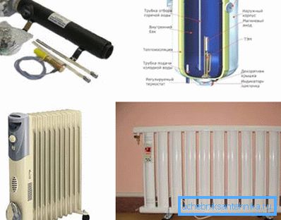 Calentador eléctrico para calefacción - tipos y tamaños Calentador eléctrico para calefacción - tipos y tamaños