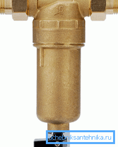 Filtro para fontanería en el país con posibilidad de su lavado. Filtro para fontanería en el país con posibilidad de su lavado.