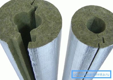 Aislamiento de láminas de lana mineral para tuberías. Aislamiento de láminas de lana mineral para tuberías.