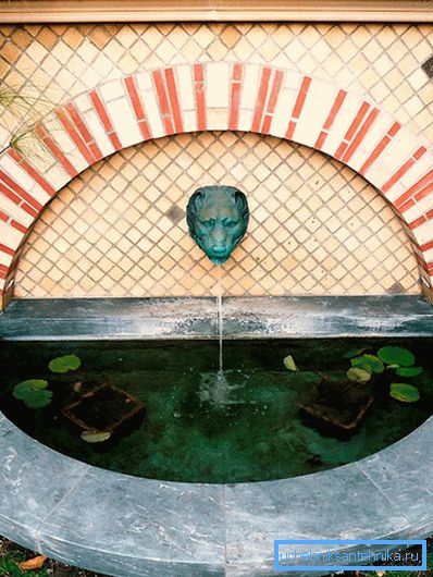 Fuente de estilo italiano Fuente de estilo italiano