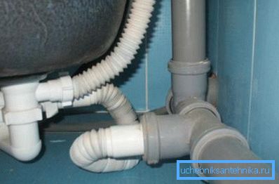 Foto sistema de alcantarillado plastico en el apartamento. Foto sistema de alcantarillado plastico en el apartamento.