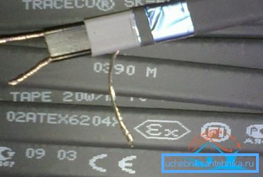 Cable foto autorregulador. Cable foto autorregulador.