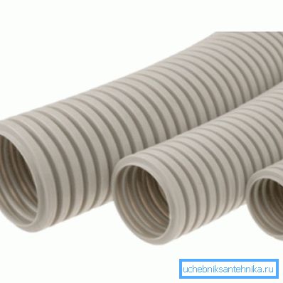 Tubo de PVC corrugado Tubo de PVC corrugado