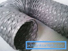 Manguito de ventilación corrugado Manguito de ventilación corrugado