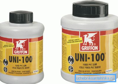 Griffon - pegamento para tubos de plástico Griffon - pegamento para tubos de plástico