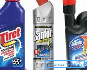 Los productos químicos para eliminar los bloqueos se presentan en una amplia gama.