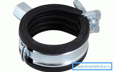 Abrazadera para el sellado de agujeros en tuberías. Abrazadera para el sellado de agujeros en tuberías.