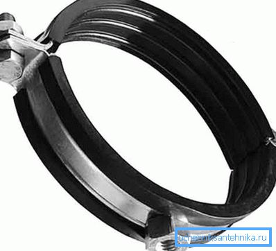 Abrazadera de tubo 110 con chaqueta de metal Abrazadera de tubo 110 con chaqueta de metal