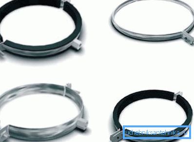 Abrazaderas para fijación de tubos redondos. Abrazaderas para fijación de tubos redondos.