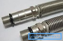 Agujas de acero corrugado