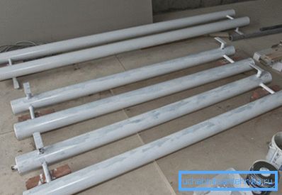 Fabricación de radiadores tubulares con sus propias manos. Fabricación de radiadores tubulares con sus propias manos.