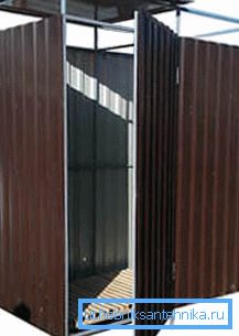 Cabina con vestidor. Cabina con vestidor.