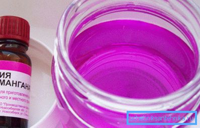 Permanganato de potasio - un agente bactericida eficaz Permanganato de potasio - un agente bactericida eficaz