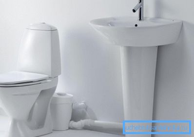 Bomba de aguas residuales detrás del inodoro Bomba de aguas residuales detrás del inodoro