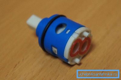 El cartucho para el interruptor es fácil de encontrar en cualquier tienda de plomería.