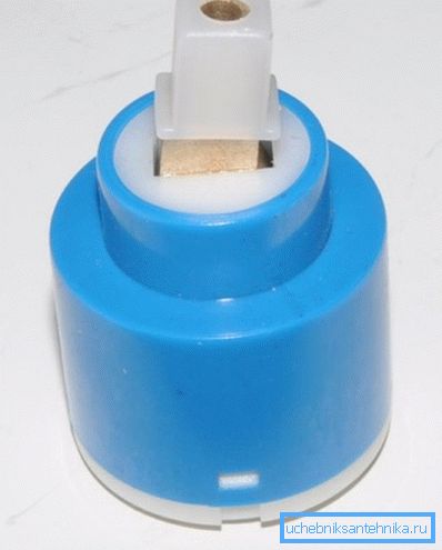 Cartucho o caja de grifería para mezcladores importados con punta de plástico Cartucho o caja de grifería para mezcladores importados con punta de plástico