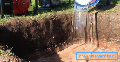 Caja para el agua Caja para el agua