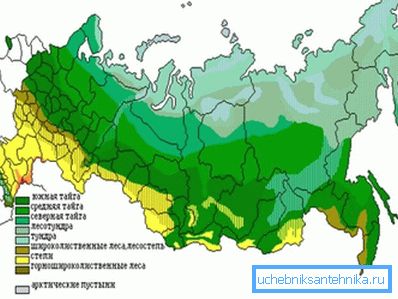Zonas climáticas de la federación rusa. Zonas climáticas de la federación rusa.