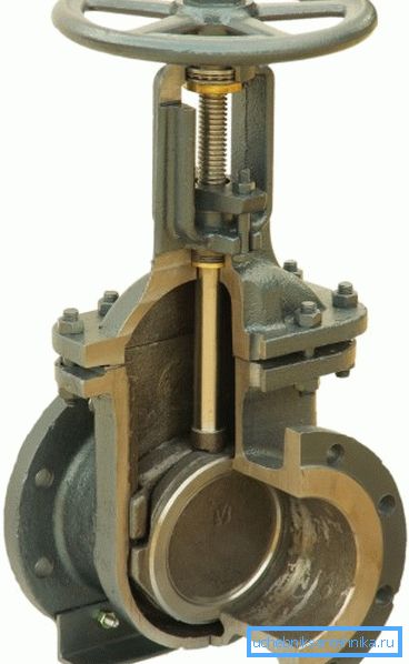 Válvula de compuerta con vástago retráctil. Válvula de compuerta con vástago retráctil.