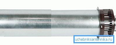 Tubo coaxial universal. Tubo coaxial universal.