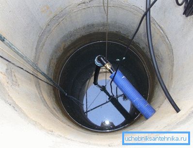 Bueno - una de las fuentes más comunes de suministro de agua.