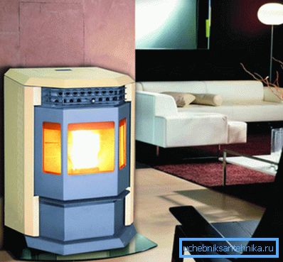 Chimenea compacta de pellets Chimenea compacta de pellets